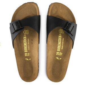 Birkenstock Madrid Birko-Flor black sandal